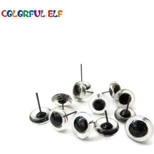 100pcs 2-12mm Glass Eyes For Animal Doll Free Shipping Clear Glass Eyes On Wire Pins