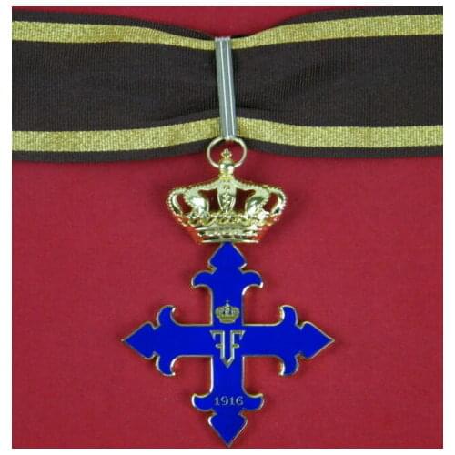 WW1 WWI Romanian Order of Michael the Brave 2nd Class Commanders Cross MEDAL BADGE 5605101