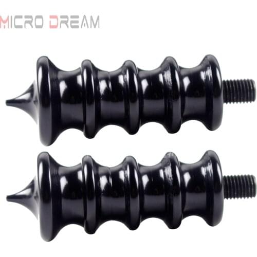 2X CNC Aluminum Gear Shift Lever Motorcycle Spike Rough Craft Shifter Peg for Harley Cafe Racer Bobber Chopper