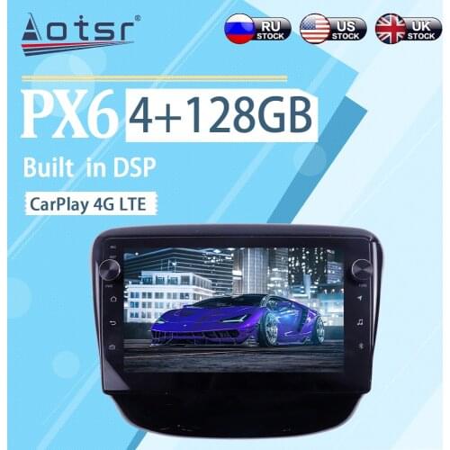 4+128GB For Chevrolet CAVALIER 2016+ Android 10 BT WIFI Wireless Carplay Car Multimedia Radio Player GPS Navigation Stereo