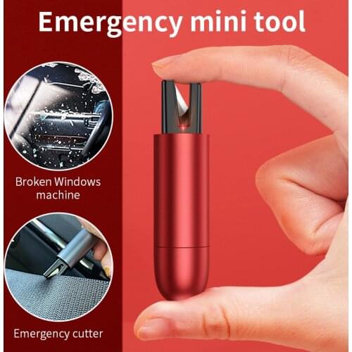 Car Safety Hammer Mini Safe Emergency Hammer Tool Seat Belt Cutter Window Glass Breaker Auto Life-Saving Escape Emergency Tool