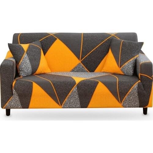 Geometric Sofa Slipcovers Elastic Sofa Cover Armchair Cover 2 Seater 3 Seaters Couch Cover Stretch Sofa Bezug Covers Living Room