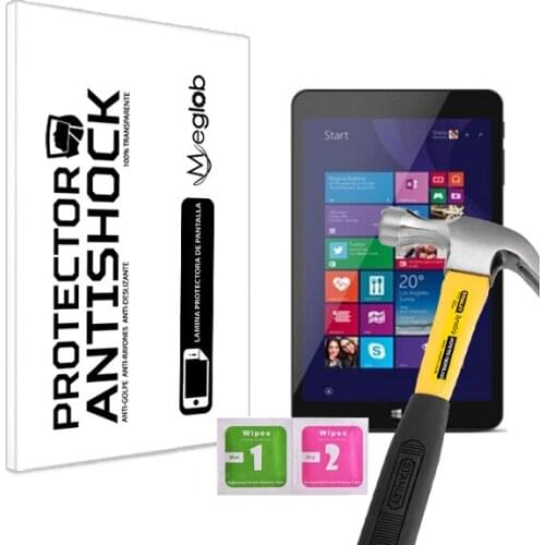 Screen protector Anti-Shock Anti-scratch Anti-Shatter compatible with Tablet Qbex V800