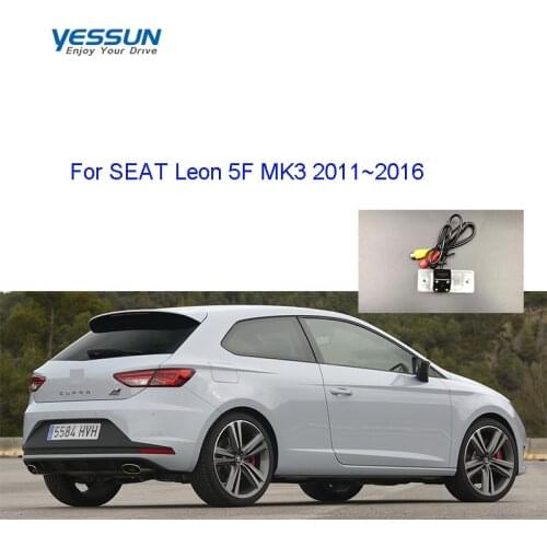 Yessun rear view camera For SEAT Leon 5F MK3 2011~2016 camera Parking /license plate camera