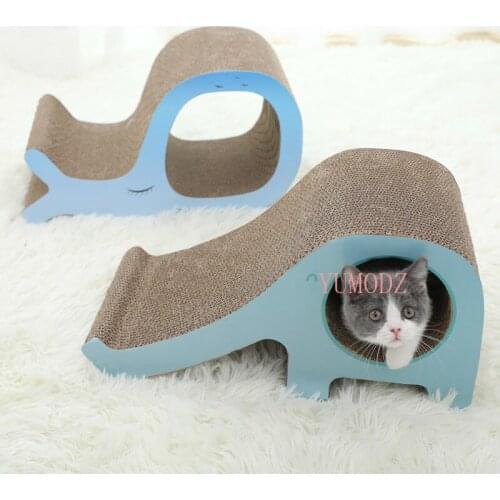 Cat Kitten Scratch Board Pad Soft Bed Mat Claws Care Toys Corrugated Scratcher Cat Training Toy cat scratch board furniture