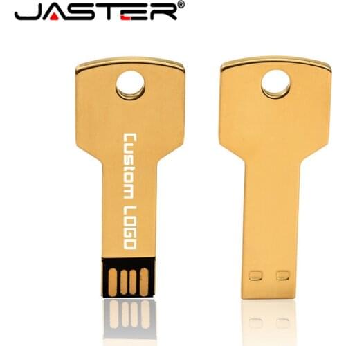 JASTER Hot Super Mini Usb Flash Drive Metalen usb stick 64GB pendrive 64gb 32GB 16GB 4GB waterdichte pen drive flash disk