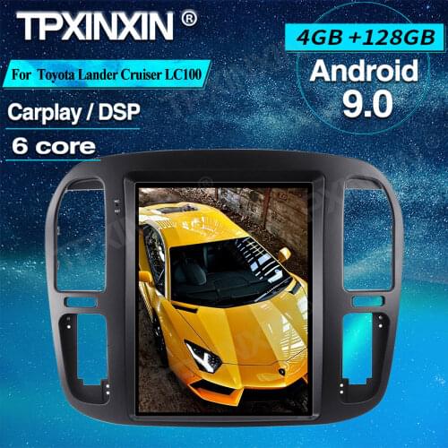 PX6 4+128GB For Toyota Land Cruiser 100 lc100 1992-2002 Android Car GPS Navigation Stereo Headunit Multimedia Player Auto Radio