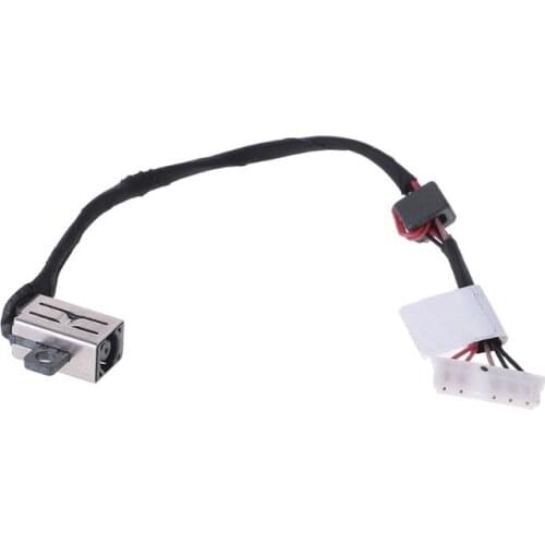 DC Power Jack Cable Socket Plug Wire Harness Connector Charging Port Replacement for Dell Inspiron 15-5000 5558 5555 5559 Laptop