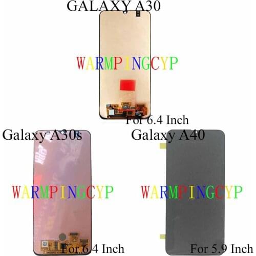 Assembly (Touch Screen+LCD) For SAMSUNG GALAXY A30 A30s A40 A40s A7 2015 2017 2018 A305F A307FN A307G A405F A3050 A3058 A7000 A7