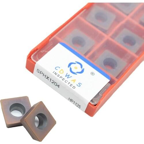 SPHX1204 HP1025 Carbide insert Milling Turning Tools Lathe cutter Tool turning insert For processing steel parts
