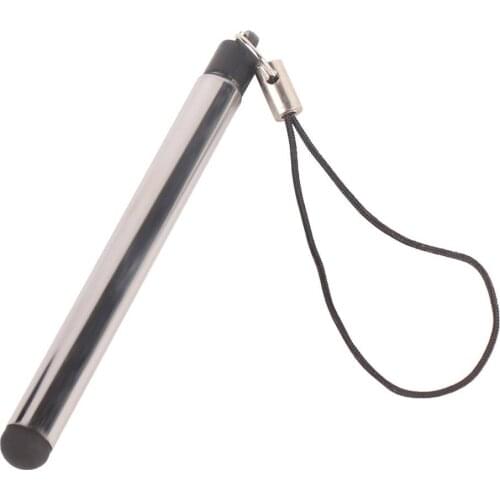 Retractable Universal Touch Screen Pen Capacitive Stylus Pen For Smart Phone Tablet For iPad Point Round Thin Tip