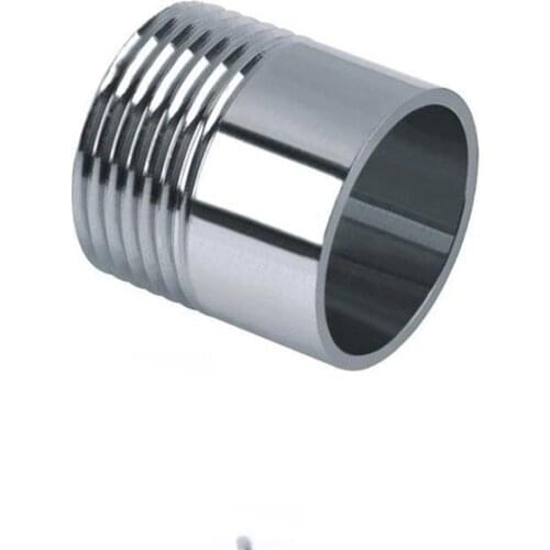 1/4" 3/8" 1/2" 3/4" 1" to 2" BSPT Male x Butt Weld Nipple 304 Stainless Steel Pipe Fitting Water Gas Oil