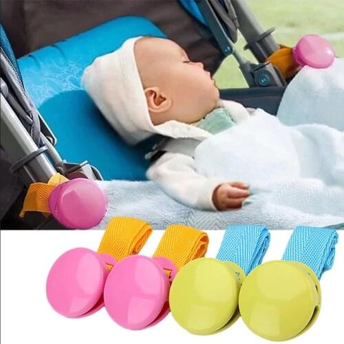 2Pcs Baby Stroller Clamp Alligator Clip Pram Peg Portable Stroller Hook Baby Car Seat Clips Toddler Baby Stroller Accessories