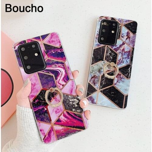 Luxury Marble Phone Case For Samsung Galaxy S10 S20 FE S21 Note 10 Plus 20 Ultra S8 S9 A10 M10 A50 A30S A51 A71 A10S A20S A21S