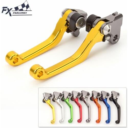 For Suzuki RM125 RM250 RM 125 250 1996-2008 2004 2005 2006 2007 CNC Pivot Dirt Bike Brake Clutch Levers Foldable Pitbike Lever