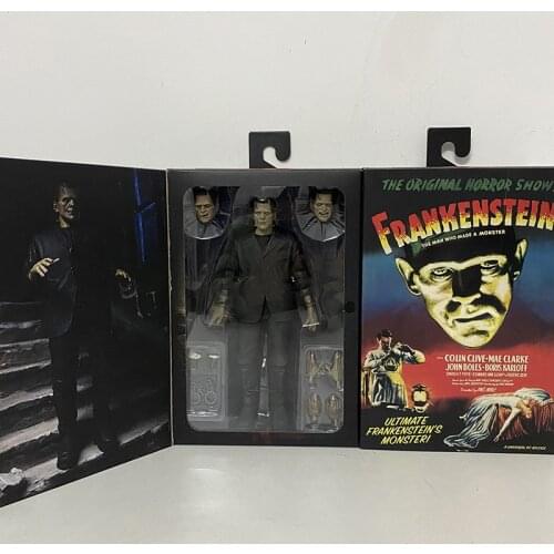 NECA Frankenstein Figure Mary Shelleys Film 1931 Movie Collective Mezco BJD Figurine Toys Doll 18cm