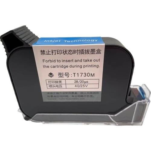 Premier Quick dry permanent ink cartridge compatible T1730M handheld printer ink cartridge for 12.7mm handheld inkjet printers