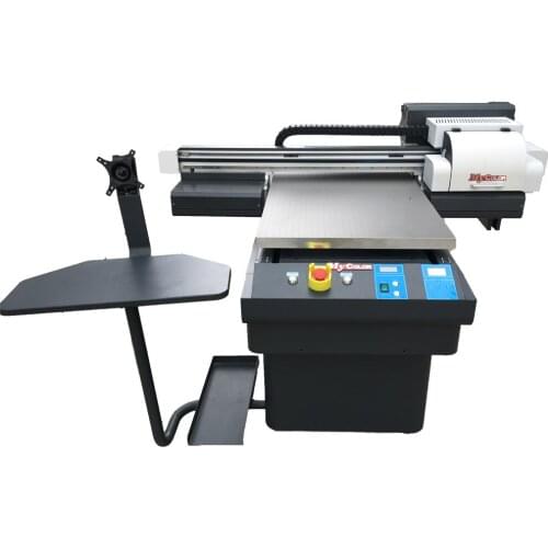 Best selling A1 flatbed 6090 uv glass wood printer