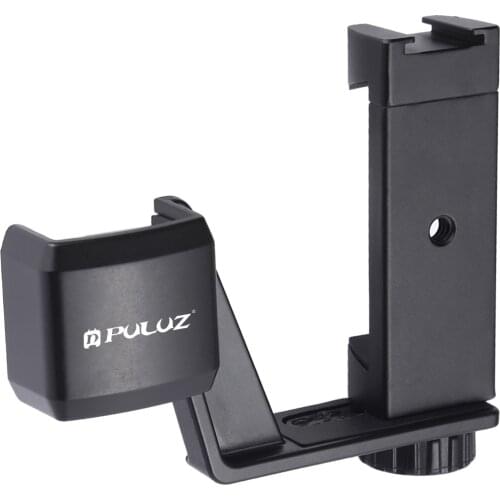 PULUZ Metal Phone Clamp Mount + Expansion Fixed Stand Bracket for DJI OSMO Pocket