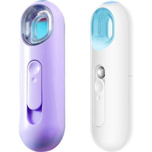 22ML Mini Nano Mister Spray Bottle Battery Operated Facial Steamer Moisturizing Ultrasonic Handheld Atomizer Portable Beauty Fac