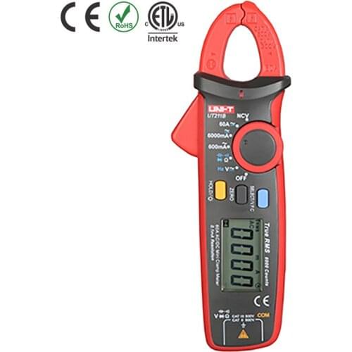 UNI-T UT211B Multifunction Multimetro 60A High Resolution LCD True RMS Clamp Meters W/ V.F.C. NCV Test & Zero Mode
