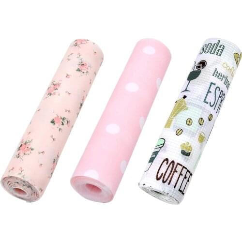 GLOW4U Non Adhesive Foam Shelf Drawer Liner Paper for Kitchen Cabinets Bathroom Refrigerator Pantry Closet Dresser Drawer