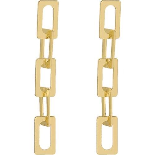 New Fashion Earrings Jewelry Long Metal Fashion Womens Earrings Design Sense Earrings Women Earings Fashion Jewelry