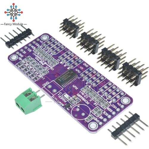 PCA9685 16-Channel 12 bit PWM Servo Driver I2C Interface Board for Arduino Raspberry Pi Module