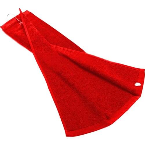 Portable Trifold Microfiber Towel with Bag Clip for Outdoor Sport Women Men RW