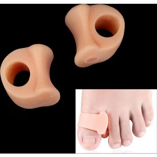 2pcs Toe Separator Insoles Ring Separation Hallux Valgus Correction Pad Foot Care Orthopedic Foot Toe Hallux Valgus Correct
