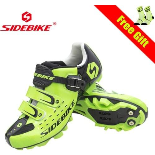 SIDEBIKE Men Sapatilha Ciclismo Mtb Cycling Shoes Women Professional Mountain Bike Sneakers Ultra-light Riding Bicycle Mtb Shoes