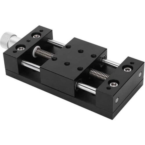 X-Axes Manual Fine Tune Platform Accurate Scaled Horizontal Sliding Stage for Optical Equipment