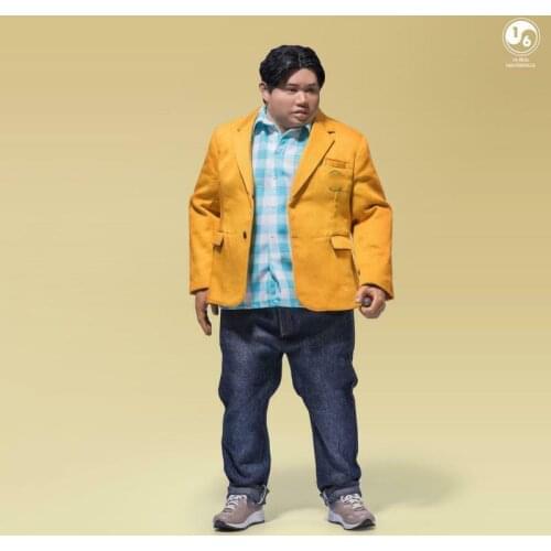 In Stock Collectible 1/6 Scale YR009 High School Buddy Fatty Ned 12" Action Figure Model for Fans Holiday Gifts Collection
