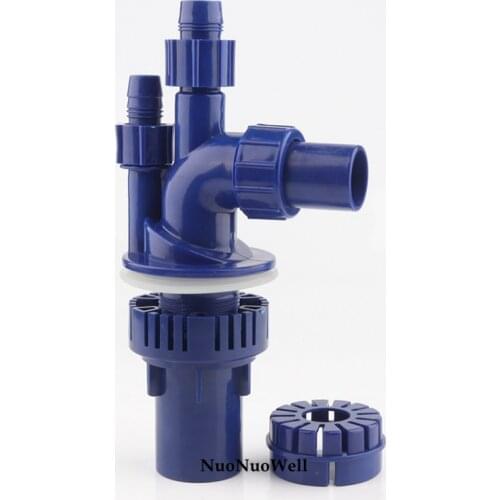 1pc Hi-quality Aquarium 4-Way Overflow Pipe Connectors Fish Tank Bottom Filter Pipe Fittings Water Clean Tools Pet Products