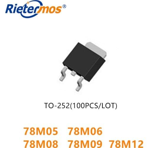 1000pcs TO-252 78M06 78M08 78M09 78M12 78M05 500MA