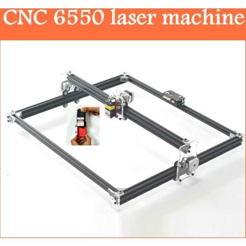65*50cm Mini 15W Blue CNC Laser Engraving Machine 2Axis DC 12V DIY Home Engraver Desktop Wood Router/Cutter/Printer Machine