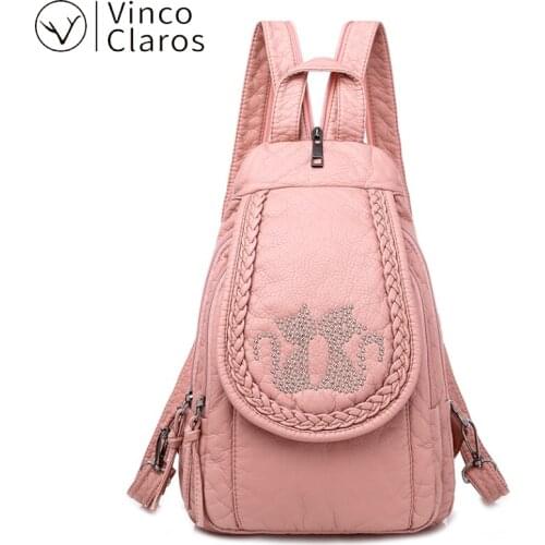 Designer Backpack Women Fashion Leather Mini Backpack for Women Waterproof Small Backpacks for Teenagers Womens Fashion Bag New