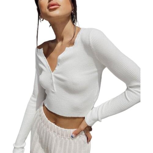 HengShunRui Women's Knitted T-shirts