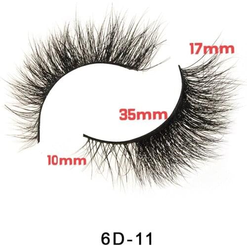 Crown Lashes 3D Mink Hair individual Volume lashes Strips Makeup Eyelashes Natural False Eyelashes individual eyelashes