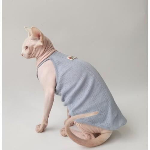 Sphinx hairless cat spring and summer camisole, breathable