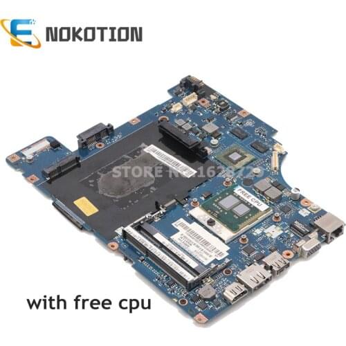 NOKOTION NIWE1 LA-5751P Laptop Motherboard for Lenovo G460 HM55 DDR3 Geforce 310M GPU Free CPU Full tested