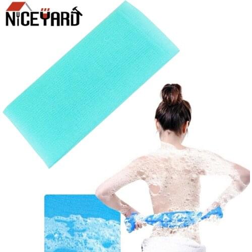 NICEYARD Skin Cuticle Grease Remover Washcloths Bath Towel Shower Nylon Mesh Body Cleaning Mesh Soap Shower Gel Foams Maker