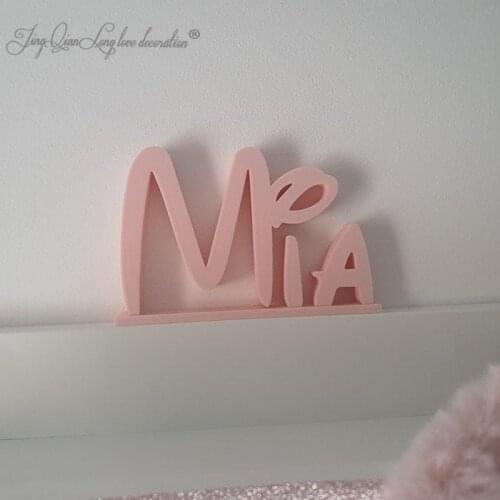 Custom Personalized Wooden Name Sign Letters Baby Name Plaque PAINTED nursery name nursery decor