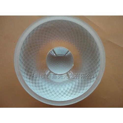 COB LED lens diameter 69MM 24 degrees and 36 degrees Multi-Plaid Condenser lens, Integrated light source lens