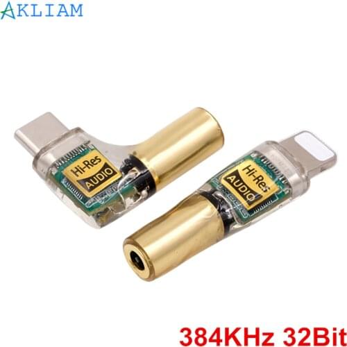 AkLIAM Type C iOS Headphone Amplifier Sound DAC Phones to 3.5mm/2.5mm/4.4mm Balanced Headset Adapter