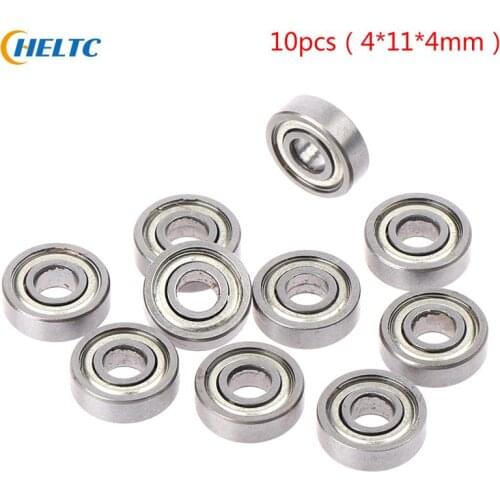 10pcs/lot Bearing steel deep groove spherical carbon steel miniature bearings 694ZZ 4*11*4mm