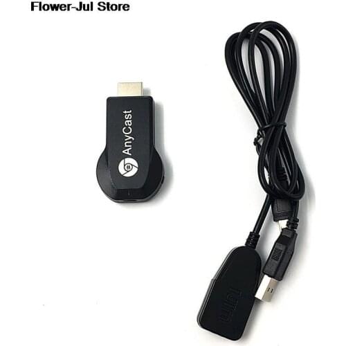 Anycast M2 Ezcast Miracast Any Cast AirPlay Crome Cast Cromecast HDMI-compatible TV Stick Wifi Display Receiver Dongle For