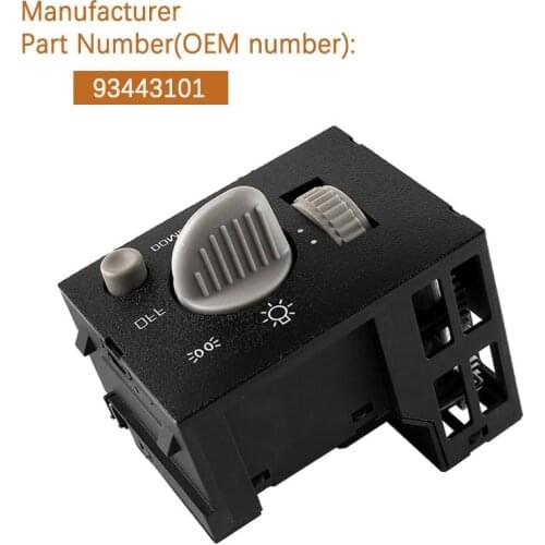 Auto Headlight Light Switch Relay HeadLamp Dimmer Switch for GM/Chevrolet Silverado Suburban Tahoe 1999-2002 #15755595 93443101