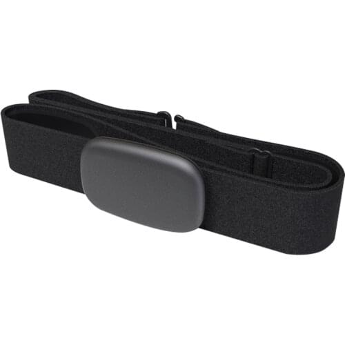 Bluetooth 5.0 Heart Rate Monitor Chest Strap ANT+5.3K Wireless Transmission Fitness Sensor Compatible for iOS/Android Belt