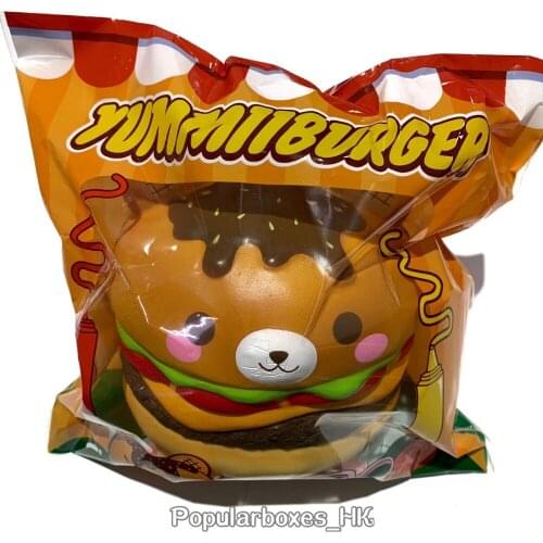 Creamiicandy Yummiibear burger Squishy Slow Rising Gift Toy
